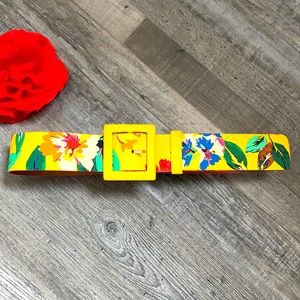 Kate Spade Floral Belt